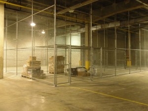 RAFB - Warehouse Security Fencing